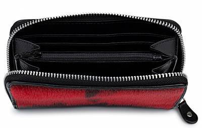 GG Classic Sealskin Wallet, Red